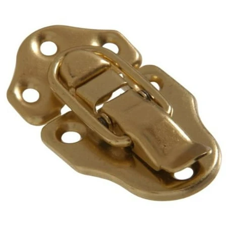 Ornamental Draw Catch - Brass Finish, Model 852965, 2 Pack Cabinet Catches