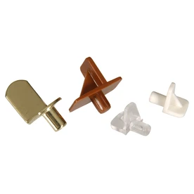 Hillman 20-Pack 5mm Assorted Colors Assorted Shapes Shelving Hardware