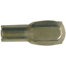 Hillman 8-Pack 5 Millimeter Brass Spoon Shape Shelving Hardware