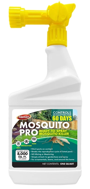 Mosquito Pro 82250001 Liquid Spray, 1 Quart For Home And Lawn Use