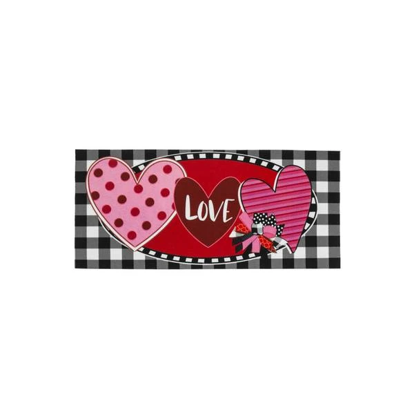 HEARTS AND LOVE SASSAFRAS MAT