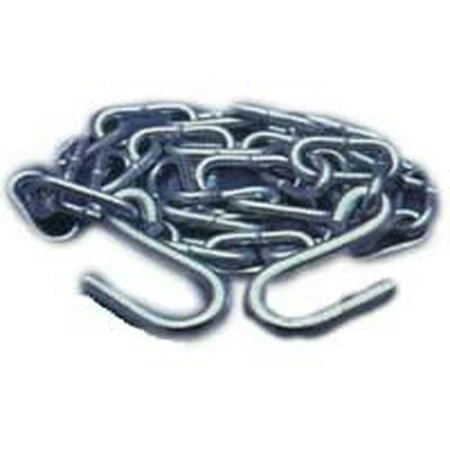 40-201 Trailer Safety Chains - 66" Long - Set Of Six With S Hooks - Made In Usa