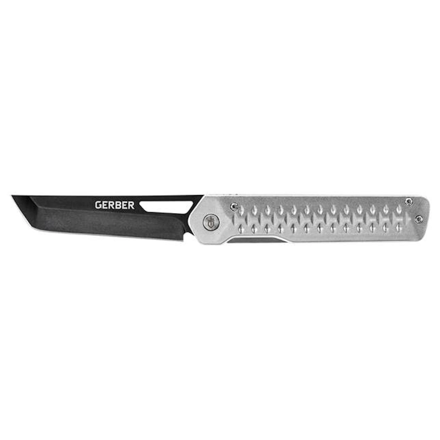 Silver 7cr17mov Steel 8.1 In. Ayako Folding Knife With Stainless Steel Handle