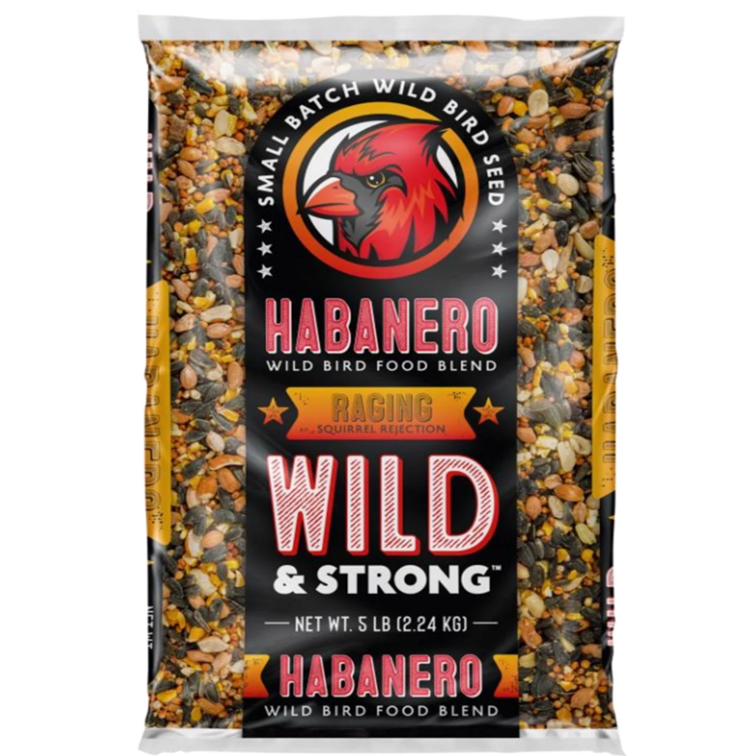 Wild & Strong Raging Songbird Habanero Wild Bird Food 5 Lb