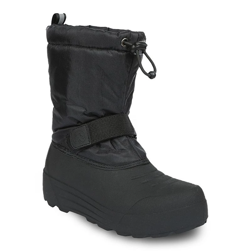 Frosty Insulated Waterproof Winter Snow Boots For Little Boys, Size 6 T, Black