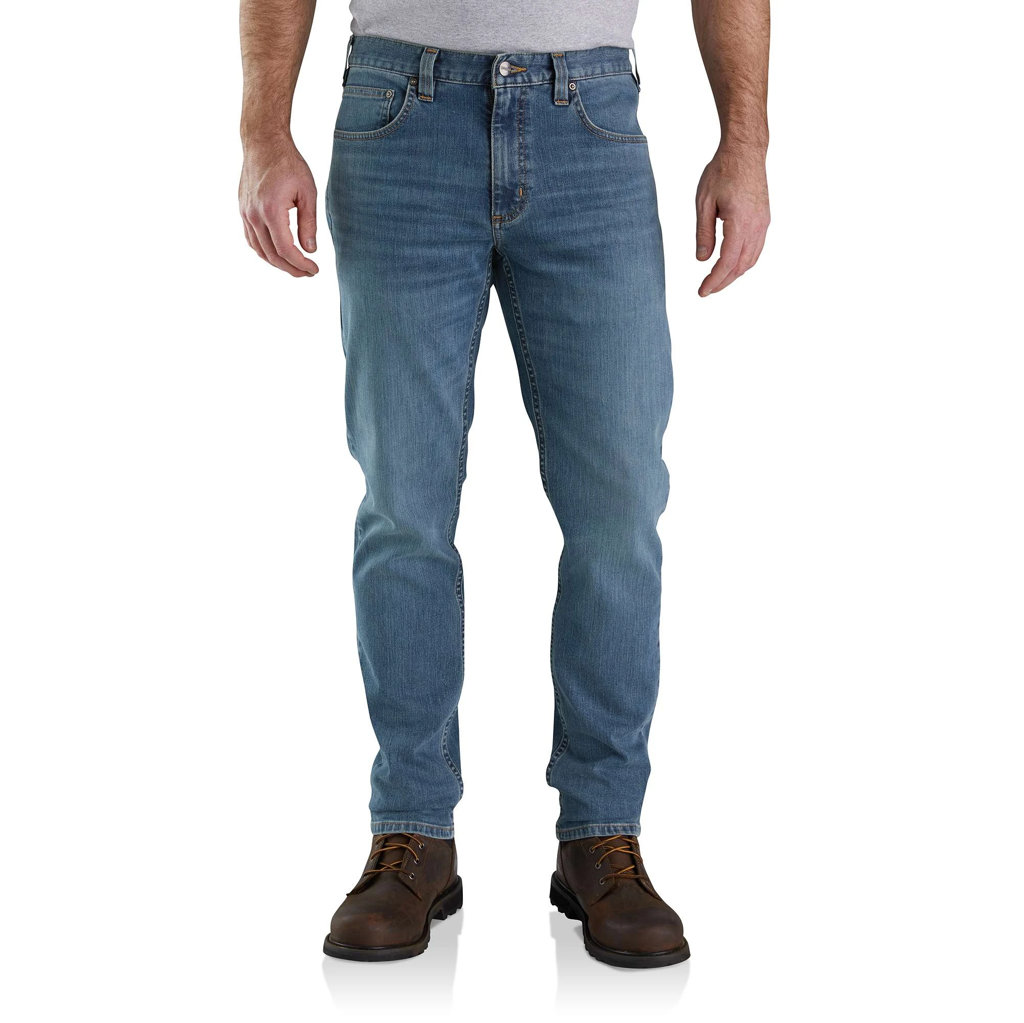 Rugged Flex Relaxed Fit Low Rise 5-pocket Tapered Jean W34 Arcadia