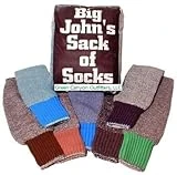  Over The Calf Work Socks - 6 Pairs, Size 9-14