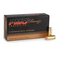 Bronze Handgun Ammo - Full Metal Jacket Truncated Cone - 10mm - 50 Rounds