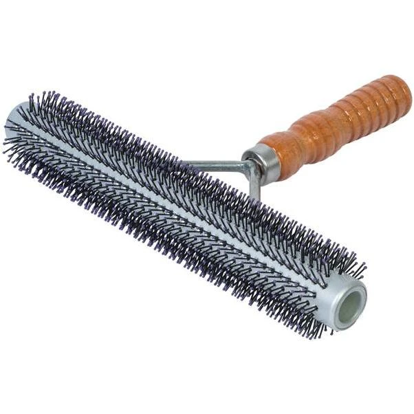 Weaver Livestock Regular Wide Range Brush With Wooden Handle And Pinhead/fluffer Options
