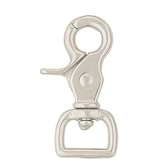 Barcoded Z5015 Square Scissor Snap, 5/8 Inch, Nickel Plated