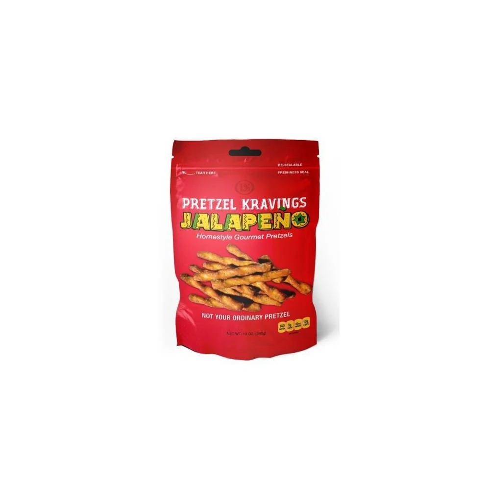 Jalapeno Pretzels - 10 Ounce Gourmet Snack