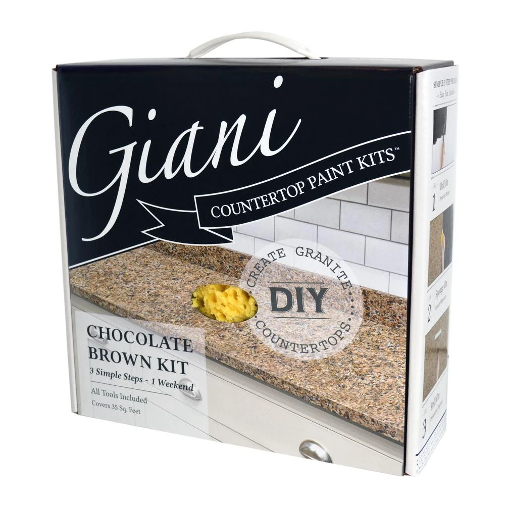 Giani Countertop Transformations Chocolate Brown High-gloss Resurfacing Kit 46-fl Oz