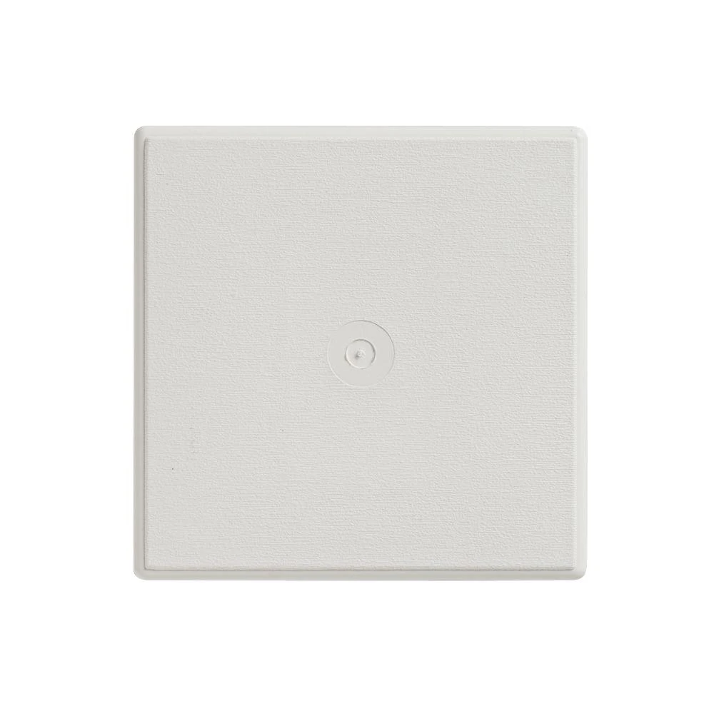 6.625 In. X 6.625 In. White D4 And D5 Surface Mounting Block By Ply Gem