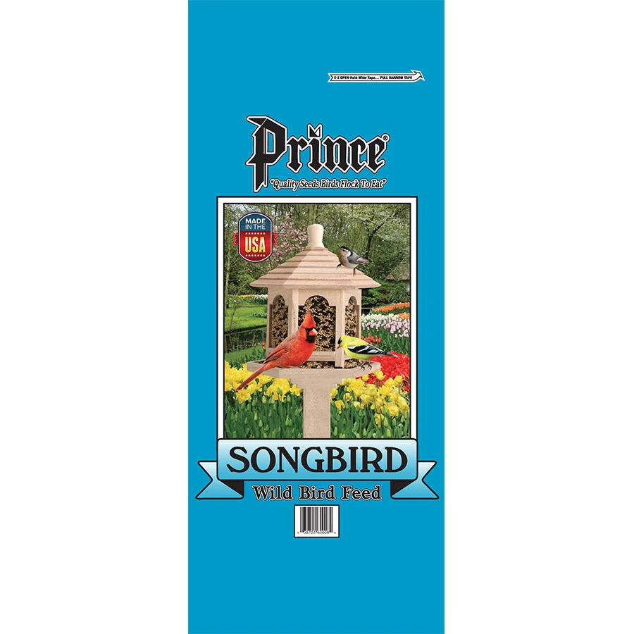 20 Lbs Songbird With Corn Wild Bird Feed - Turquoise Bag - Model 0650200