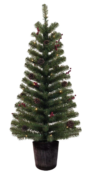 4 Ft. Full Led 35 Count Northern Pine Prelit Color Changing Christmas Tree