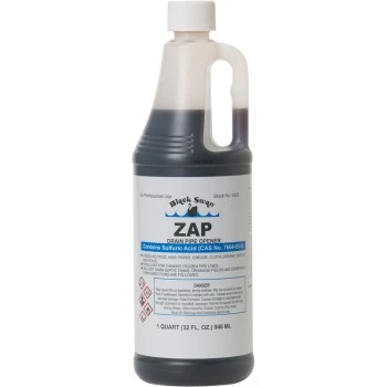 139202071 1 Quart Zap Drain Pipe Opener - Sulfuric Acid