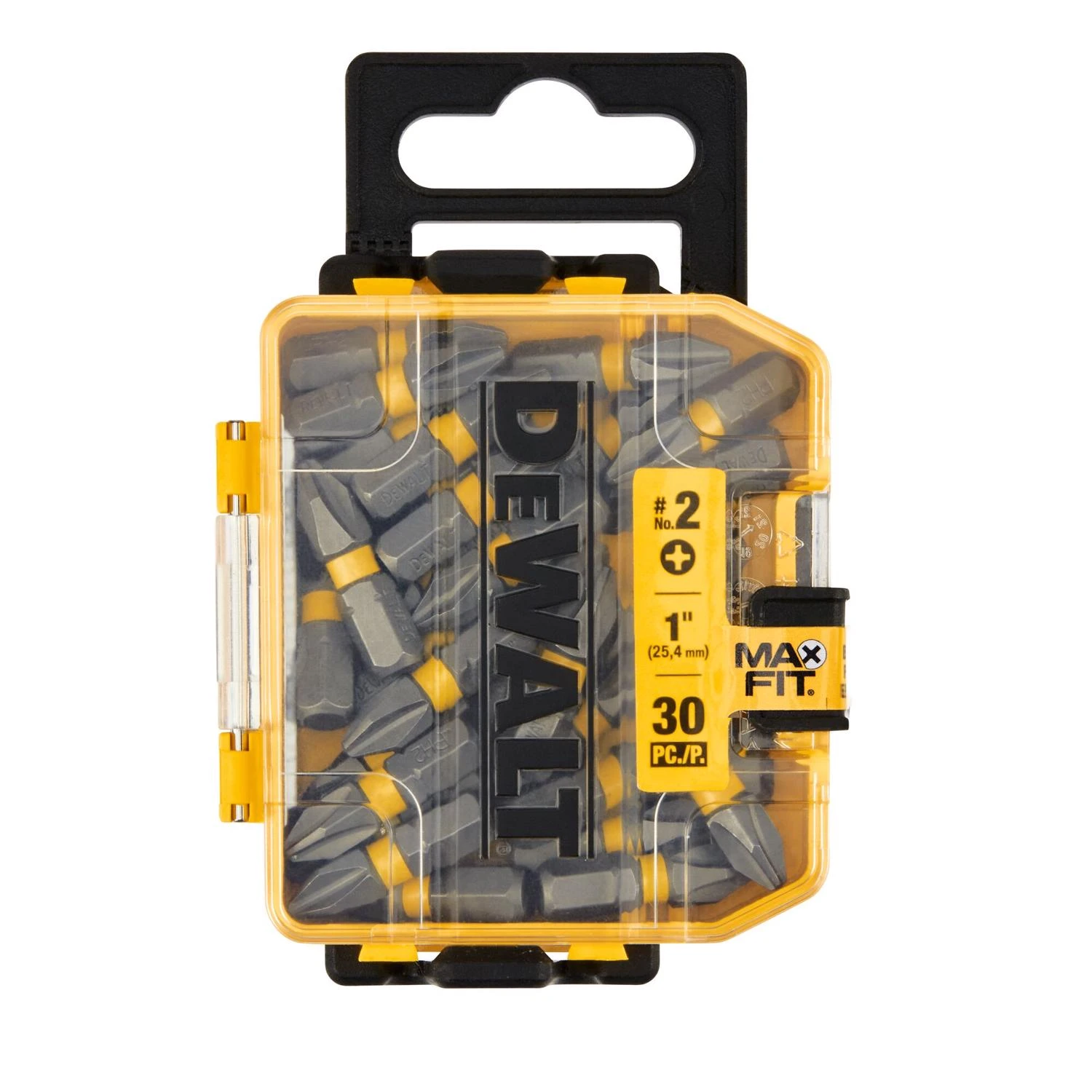 Max Fit Phillips #2 X 1 Inch Insert Bit S2 Tool Steel 30 Pieces