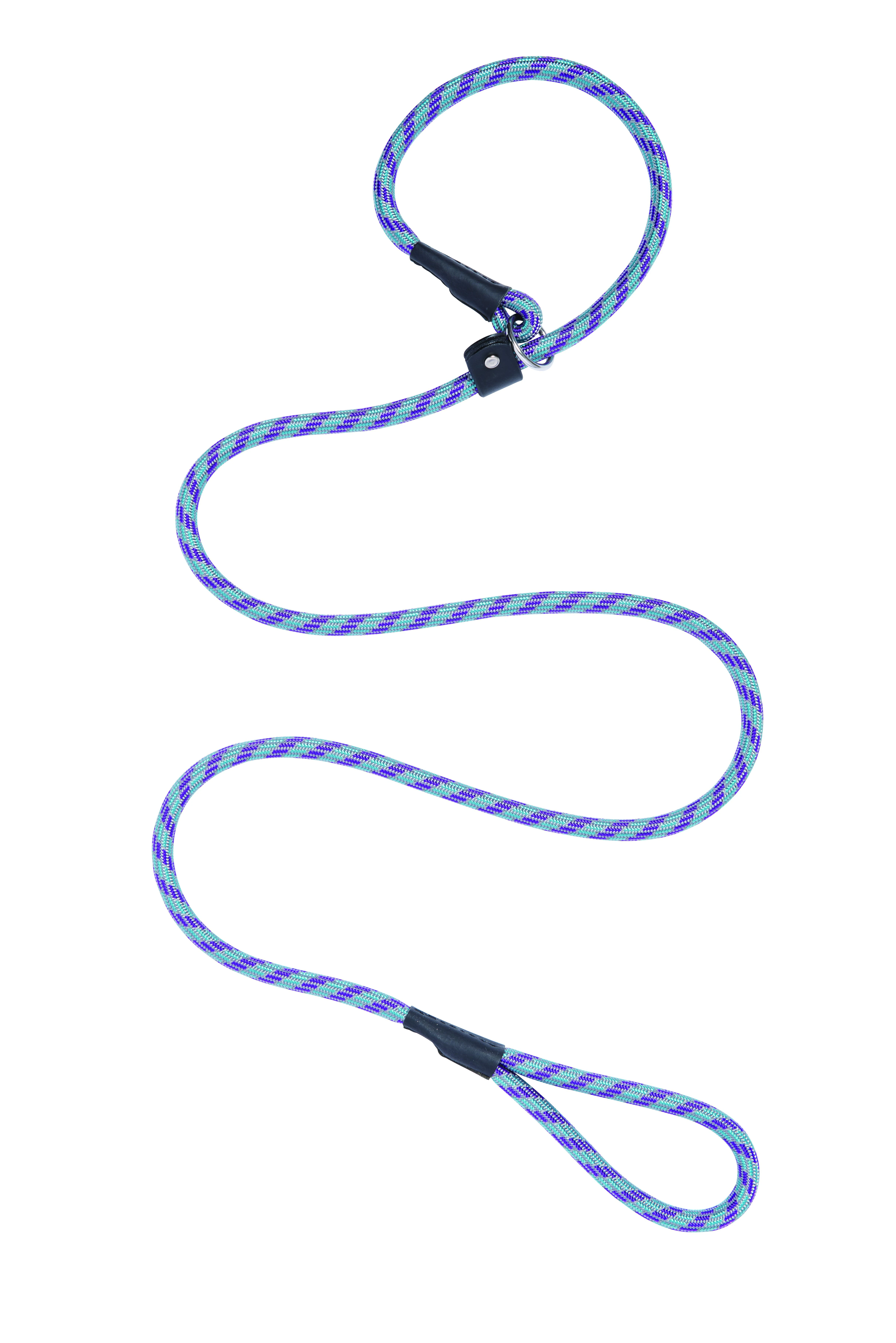 Terrain D.o.g. Rope Slip Lead, Blue/navy, 1/2" X 6'