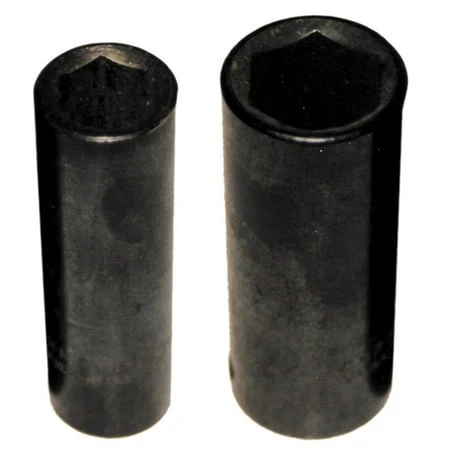1-1/8 Inch 6 Point Deep Sae Impact Socket, 1/2 Inch Drive Model 0-4636