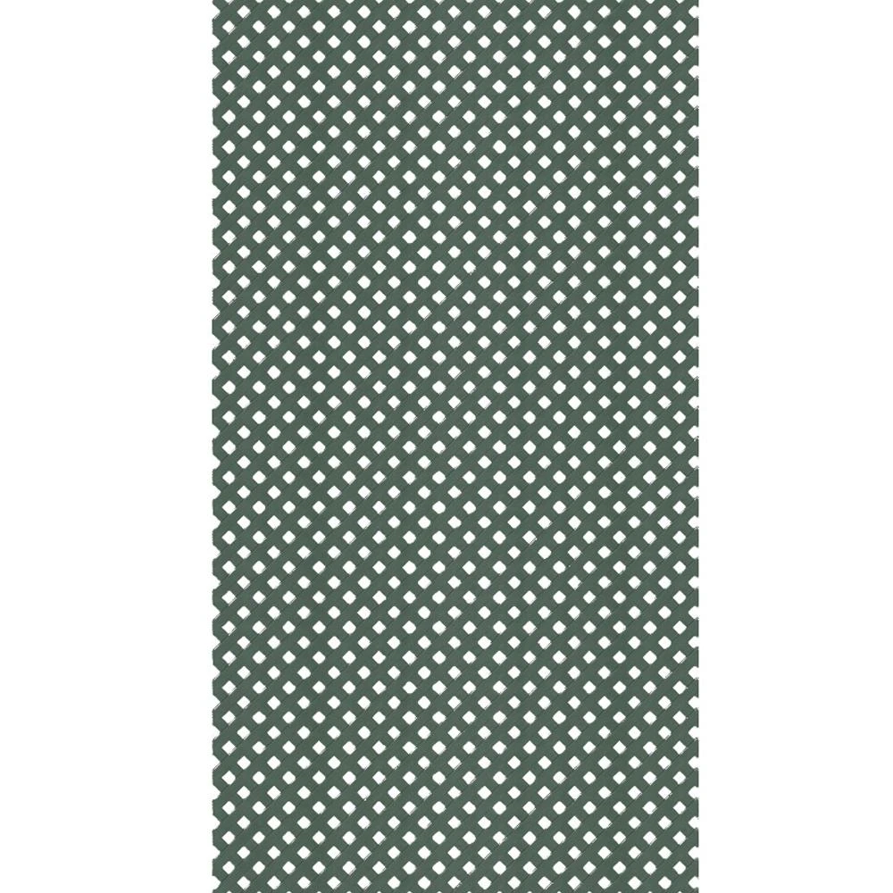 Woodland Green Privacy Plastic Lattice 0.2 In. X 48 In. X 8 Ft.