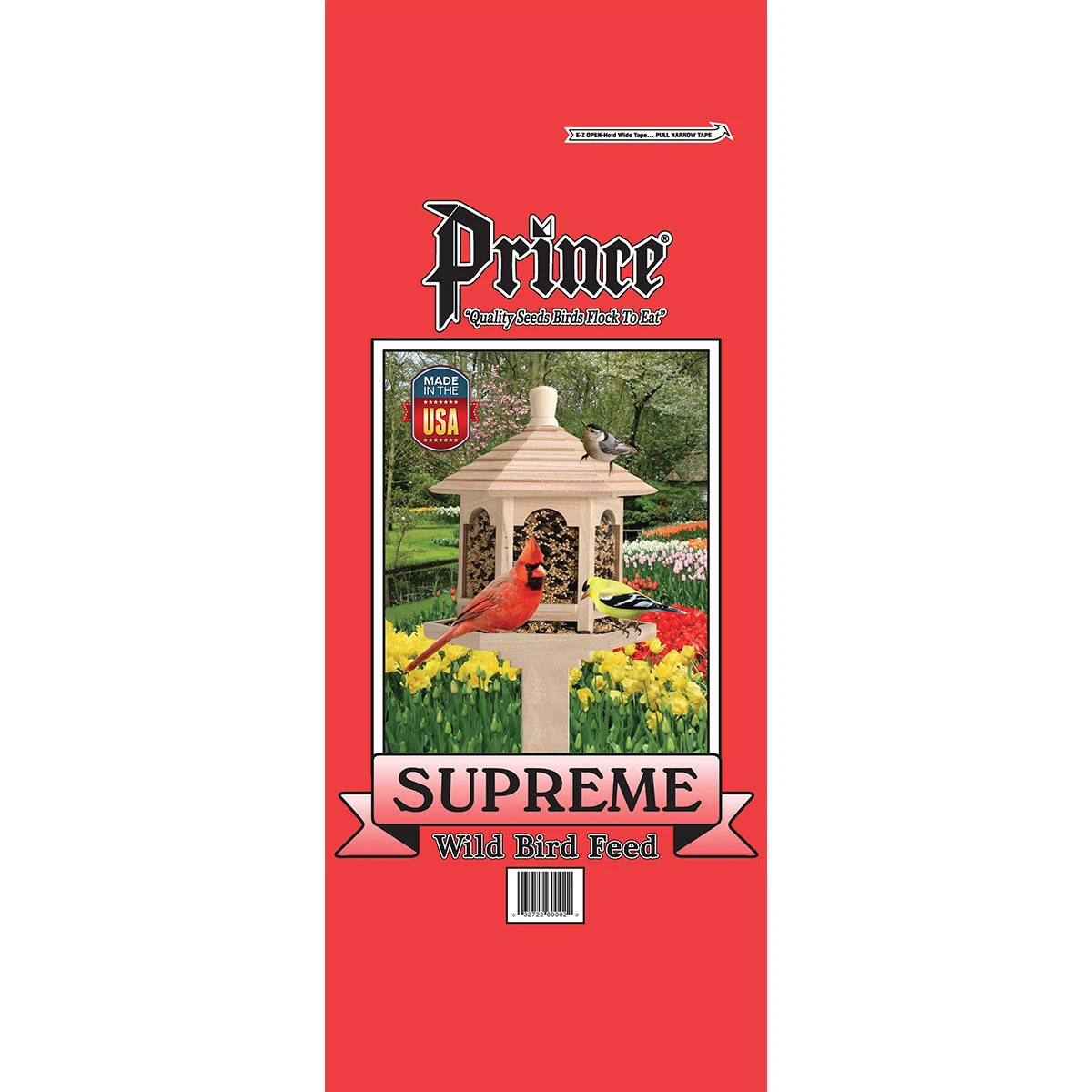 40 Lbs Supreme Wild Bird Feed - Model 0016860 - Red Bag
