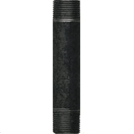 1 Inch X 12 Inch Black Steel Pipe Nipple