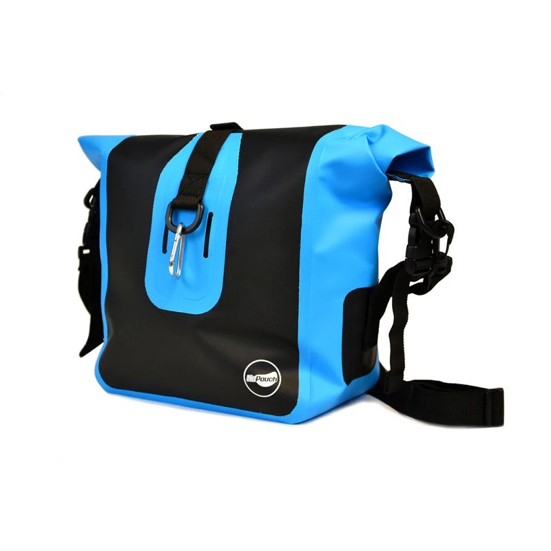 Waterproof Blue Crossbody Bag 2 Liter Model 2588 For Everyday Use