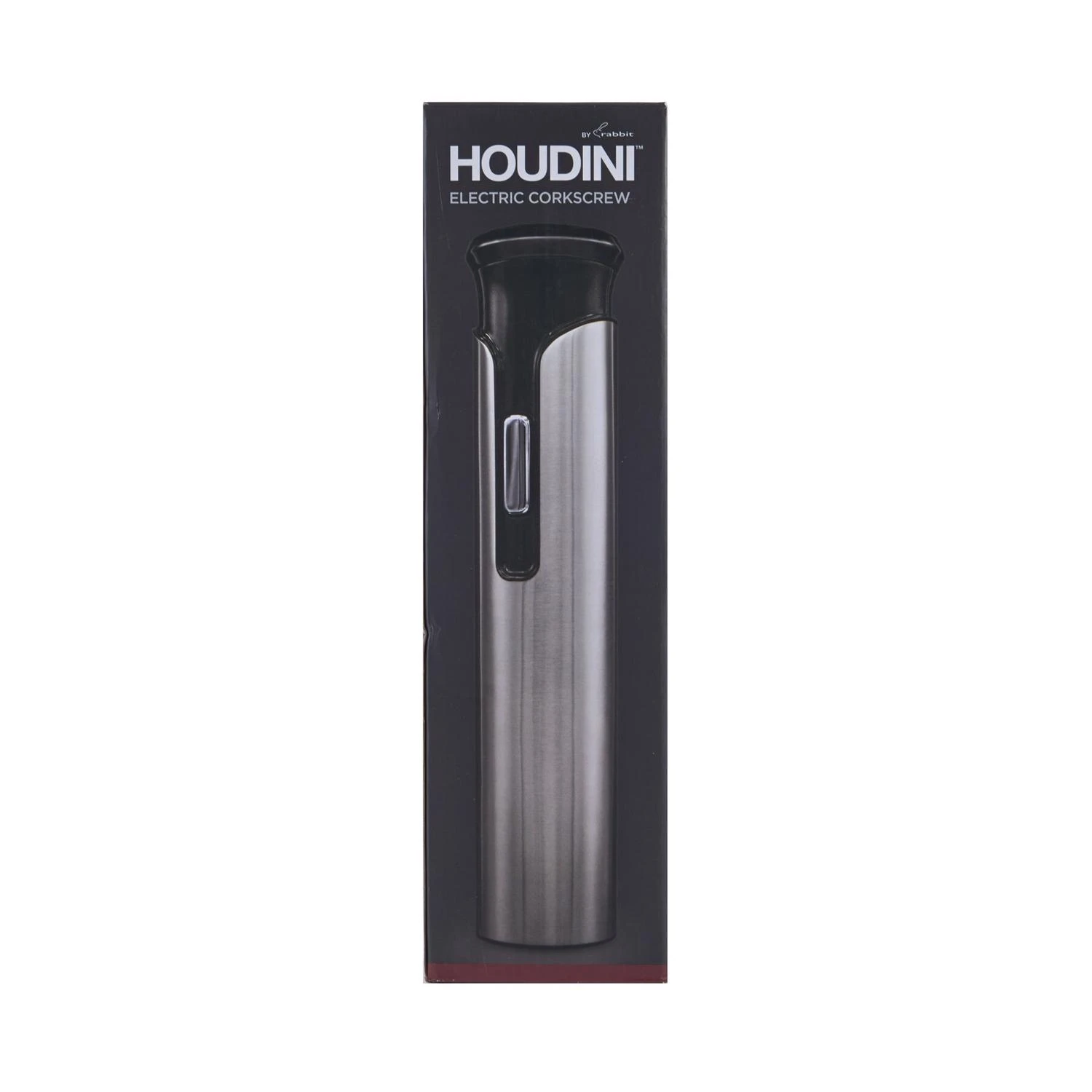 Black Stainless Steel Electric Corkscrew Model H1-04104t