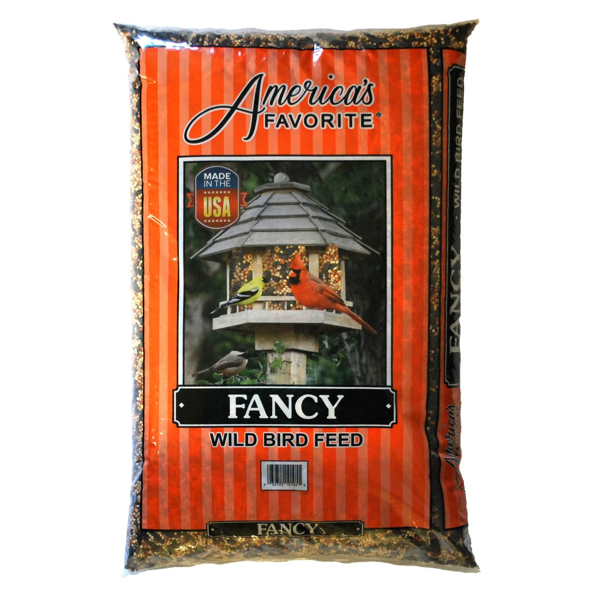 40 Lbs Fancy Wild Bird Feed - Orange Stripe - Model 4150110