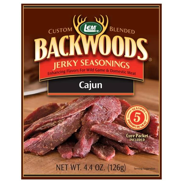Backwoods Cajun Jerky Seasoning - 5 Lbs. For Flavorful Jerky