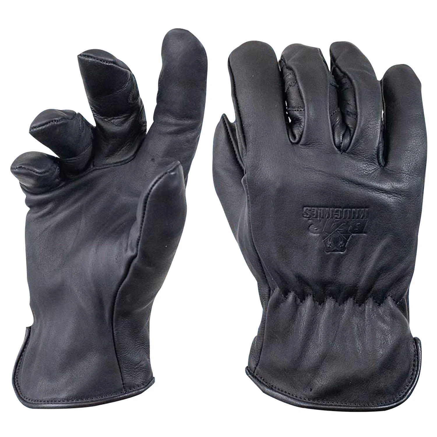 Bear Knuckles Fleece-Lined Cowhide Leather Driver Work Gloves D409 Medium