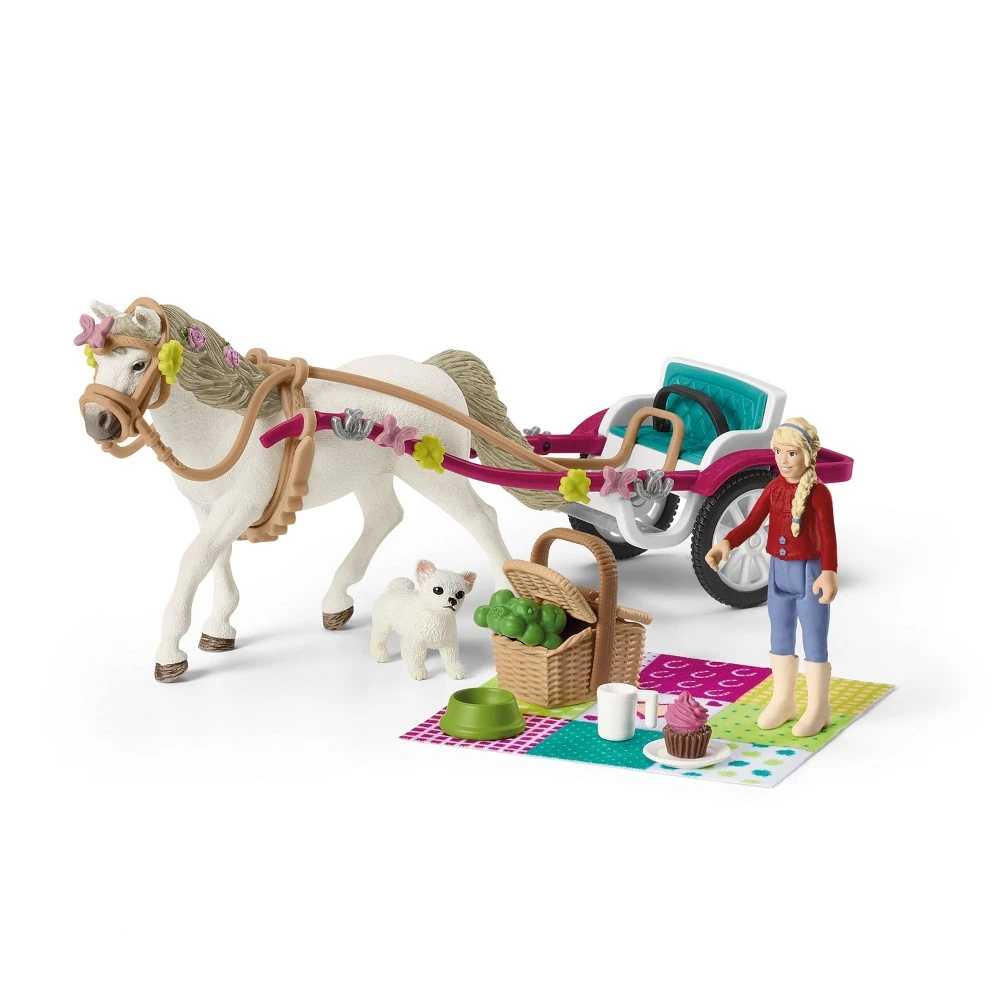 Carriage Ride With Picnic Playset - Imaginative Outdoor Adventure