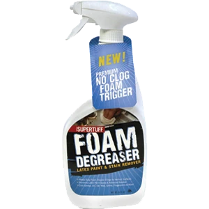 10168 Spray Foam Degreaser - 32 Ounce Heavy-duty Cleaner