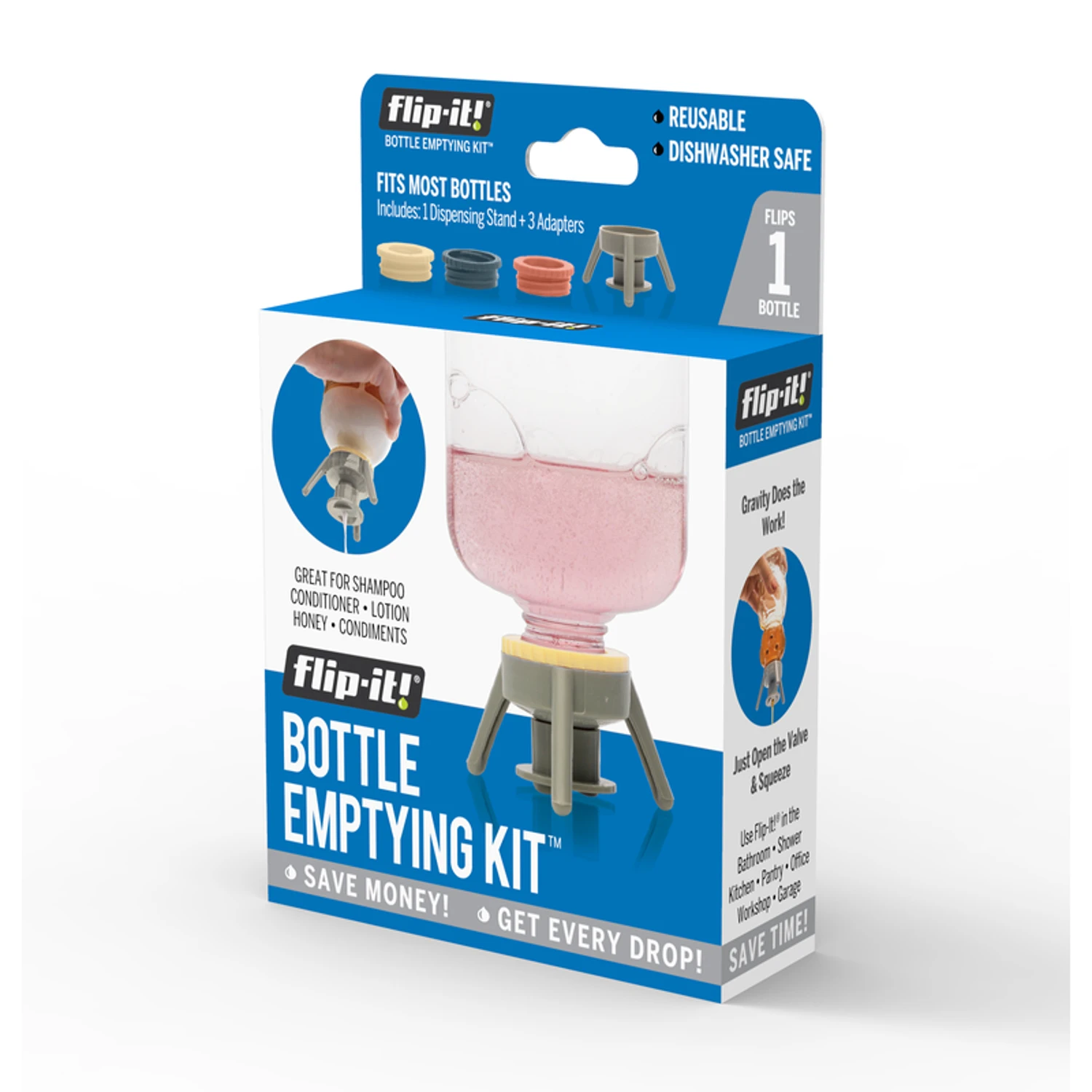 Gray Polypropylene Bottle Emptying Kit - Model Fl4x1hbb