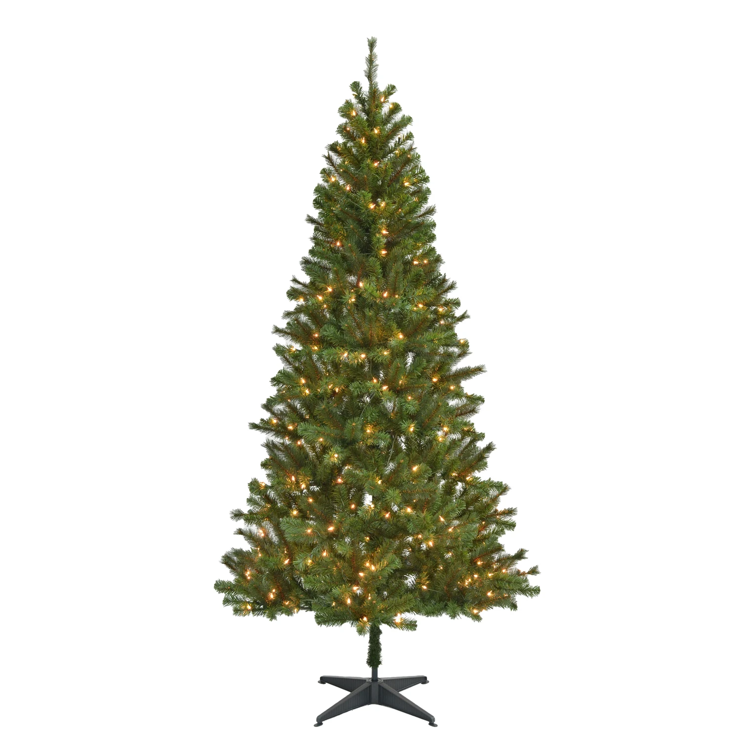 7-1/2 Ft Slim Led Color Changing Christmas Tree With 300 Lights