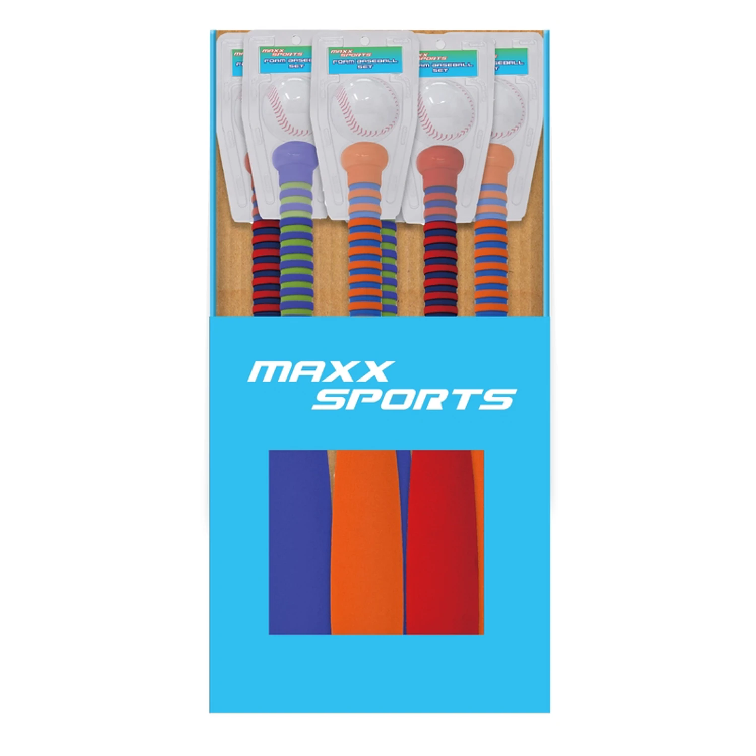 Assorted Baseball And Foam Bat For Kids - Model 320336