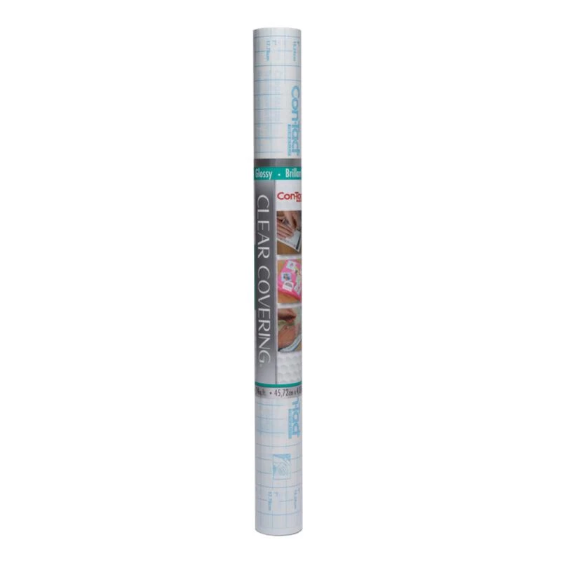 16 Ft. L X 18 In. W Clear Self-adhesive Shelf Liner