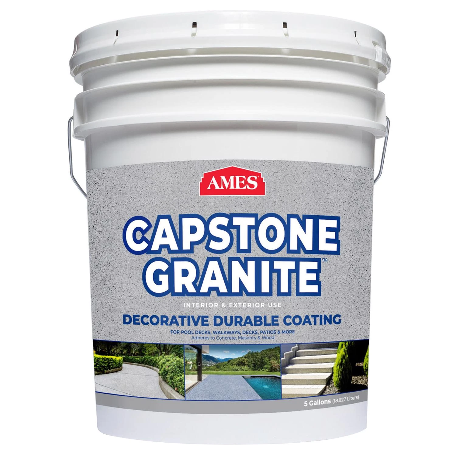 Capstone Granite Gloss Shoreline Water-based Acrylic Concrete Floor Paint 5 Gallon