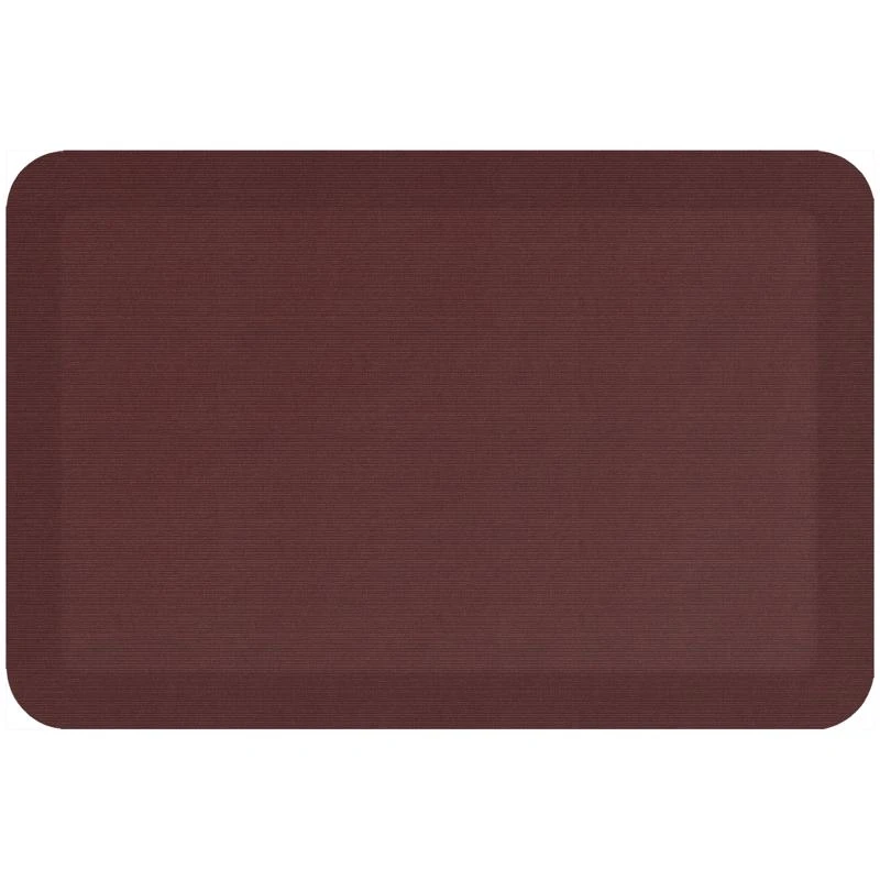 20 In. W X 30 In. L Burgundy Polyurethane Foam Anti Fatigue Mat