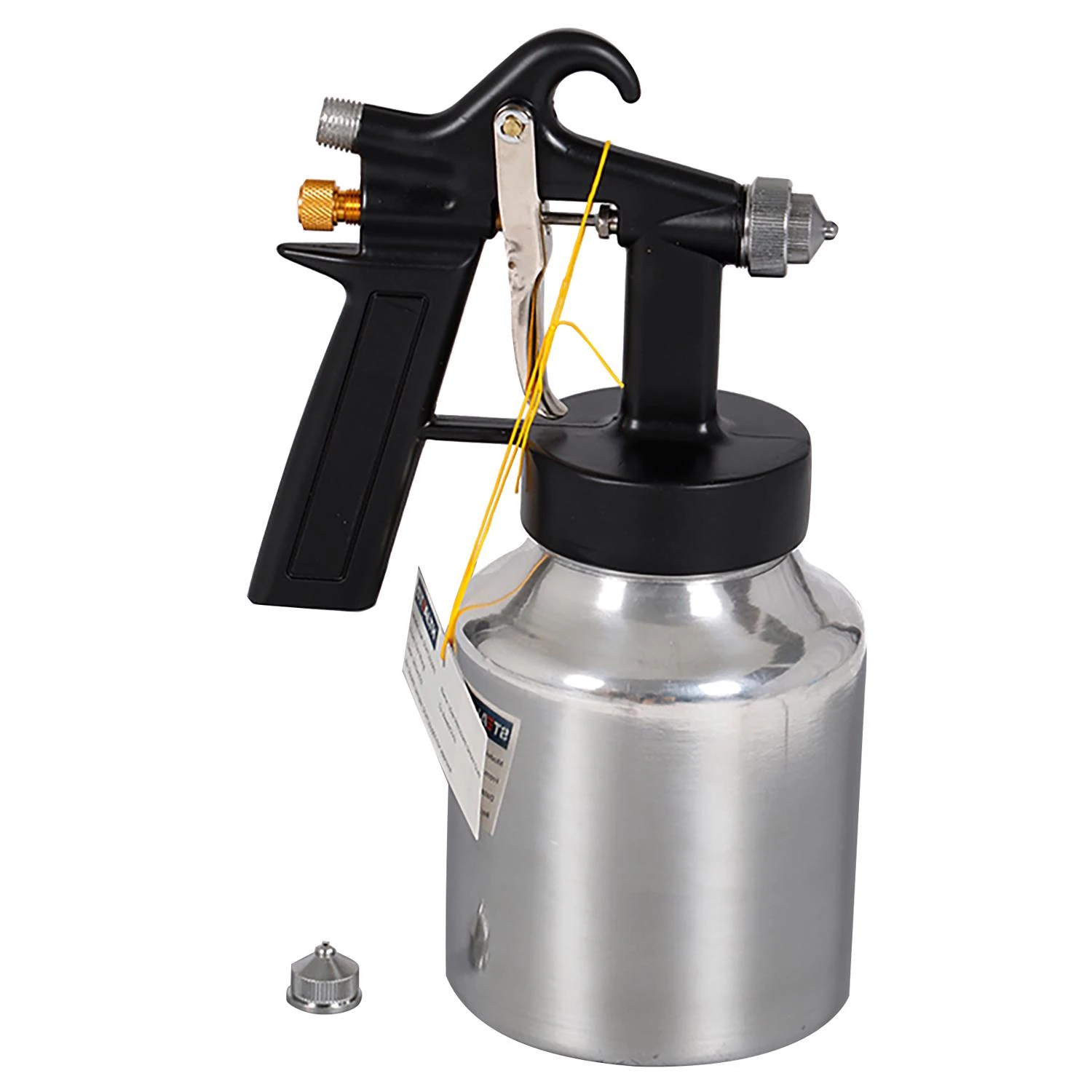 Low Pressure Spray Gun 1/4 In. Air Spray Tool With 750 Ml Cup Capacity