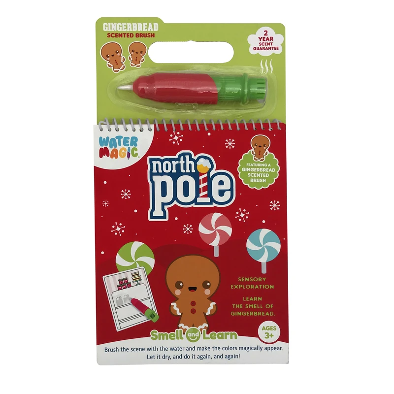 Water Magic Gingerbread Activity Book With Pen Multicolored 1 Piece