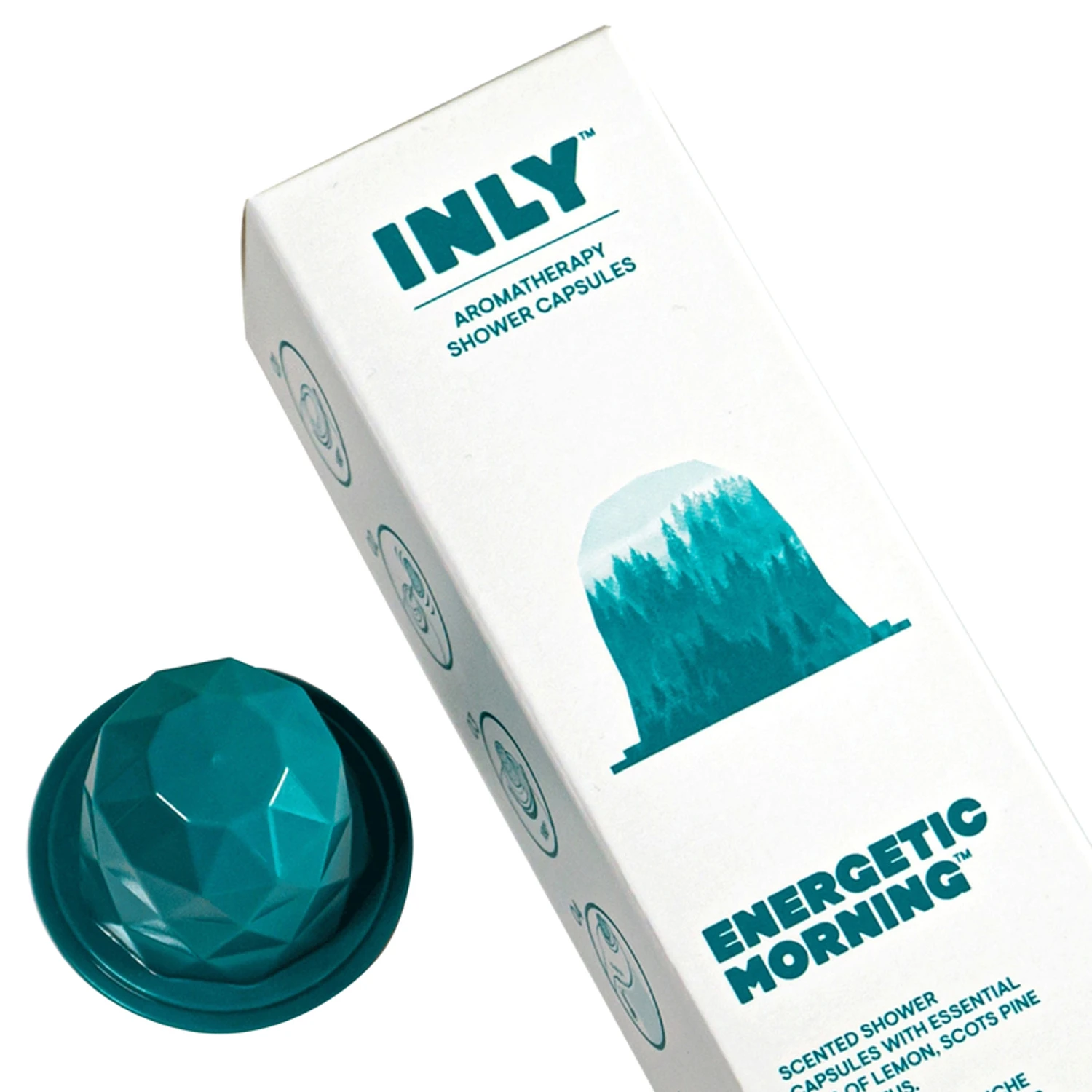 Inly Energetic Morning Aromatherapy Shower Capsules 0.5 Oz 5 Pk - Essential Oils