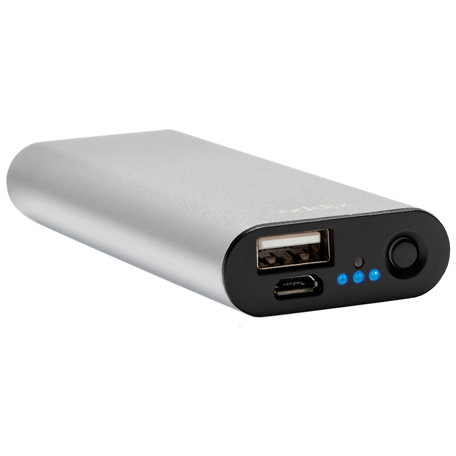 Heat Bank Rechargeable Hand Warmer & Power Bank 1 Pk, Model 40581, Silver/yellow