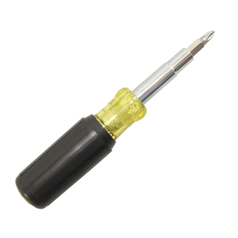 11-in-1 Phillips/slotted Screwdriver With Magnetic Tip, 8 In. Length