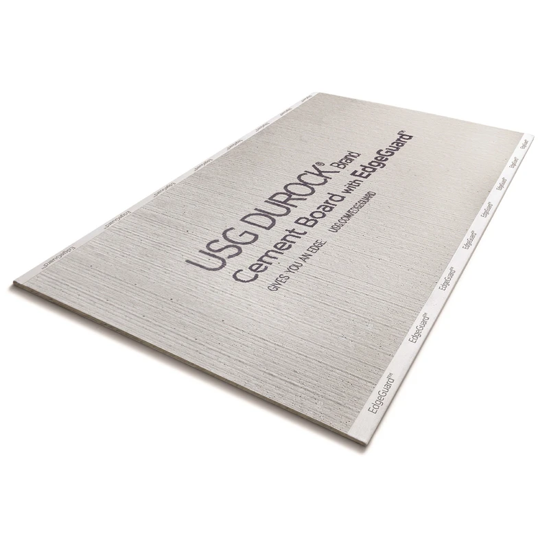 Durock 4 Ft. W X 8 Ft. L X 1/2 In. Cement Board With Edgeguard