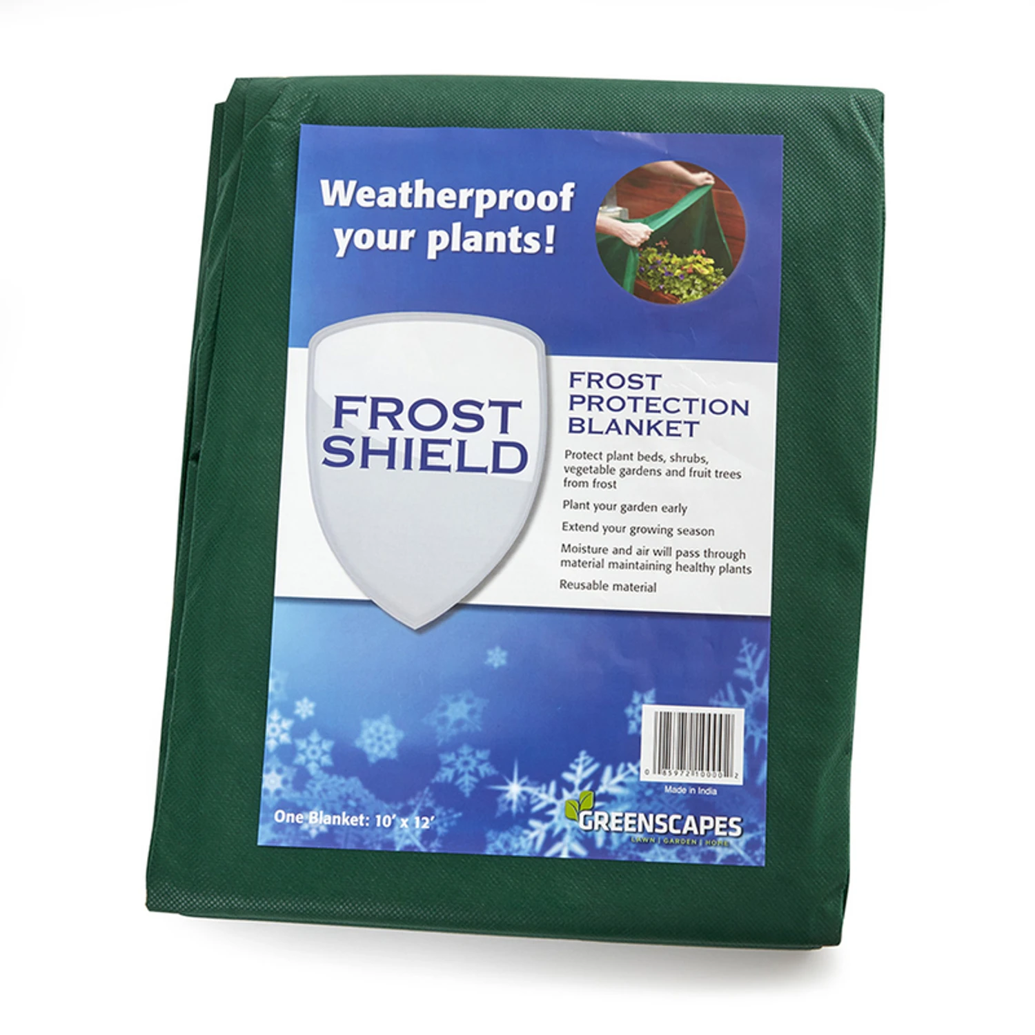 Frost Shield 12 Ft. L X 10 Ft. W Plant Protecting Blanket