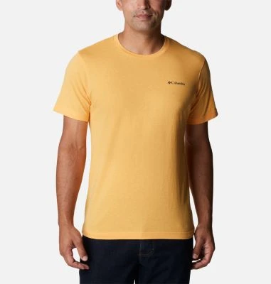 Men's Columbia Thistletown Hills Omni-wick Performance Tee, Size Xl, Orange
