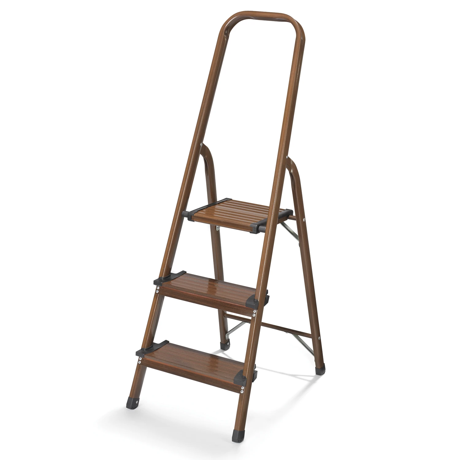 52 In. H X 16.5 In. W X 5 In. D 225 Lb. Capacity 3-step Aluminum Step Stool