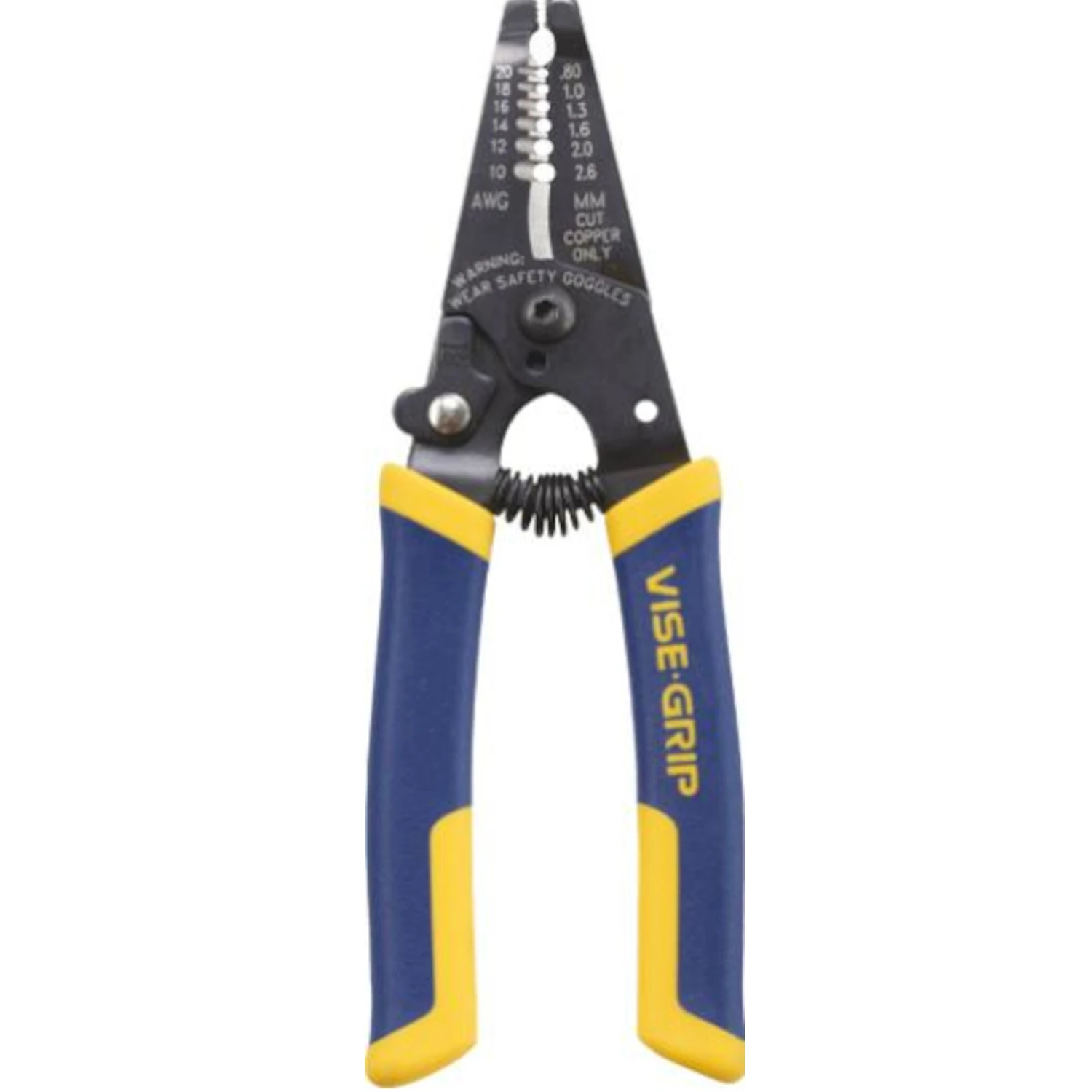 Vise-grip 6 In. Metal Wire Stripper, Cutter, And Crimper With Protouch Grips