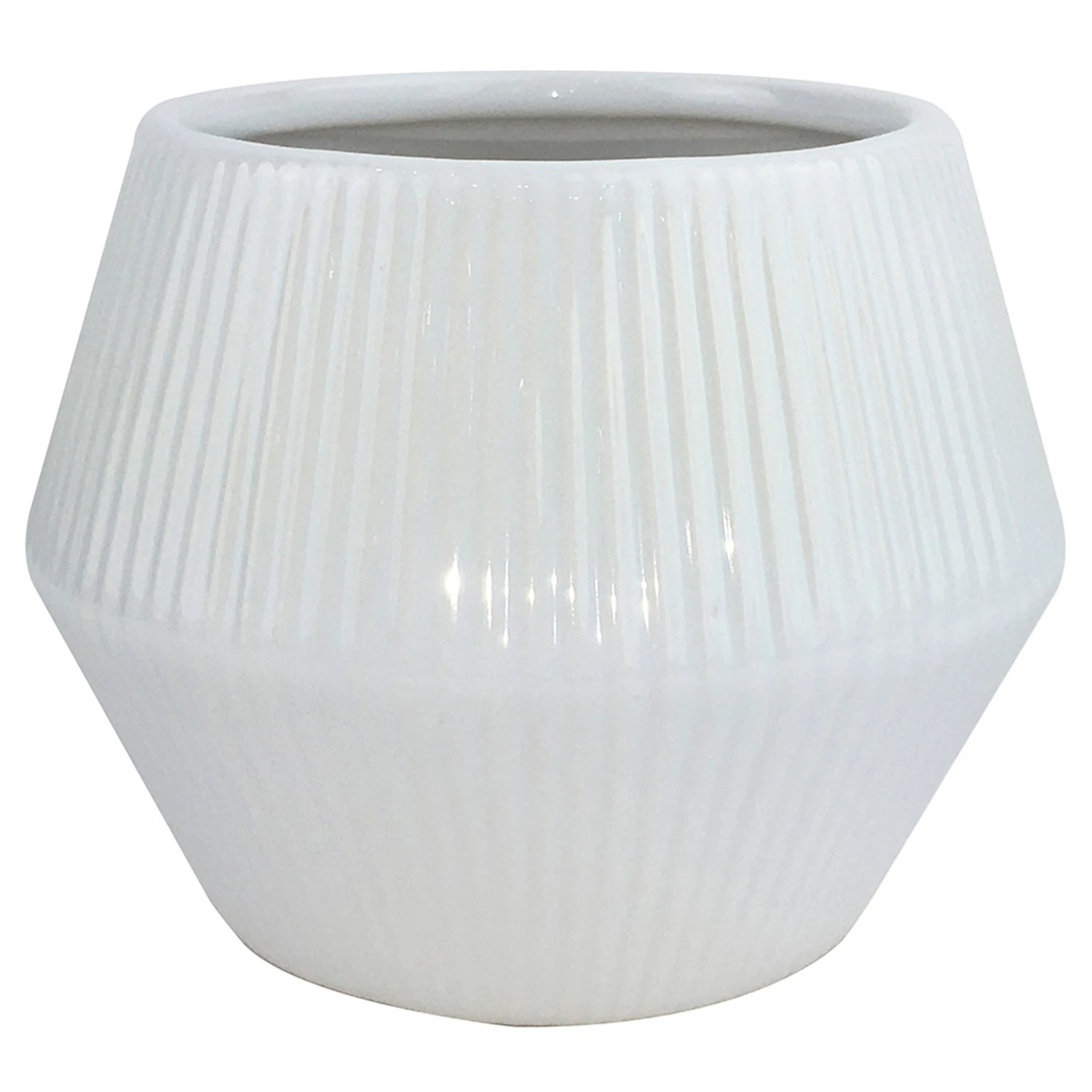 Trendspot Rena 6.5 In. H X 8 In. W X 8 In. D Ceramic Planter